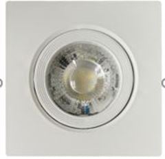 SPOT LED EMBUTIR 04W 3000K POP LIGHT QUADRADO BRANCO