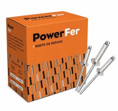 REBITE ALUMINIO 412 C/1000 POWERFER