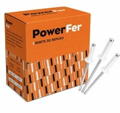 REBITE ALUMINIO BRANCO 310 C/1000 POWERFER