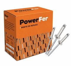 REBITE ALUMINIO BRANCO 425 C/1000 POWERFER
