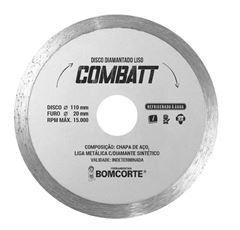 DISCO DIAM.CONT.110X20MM BOM CORTE