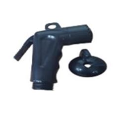 GATILHO PARA DUCHA HIGIÊNICA ABS PRETO CROMADO HIGIBAN