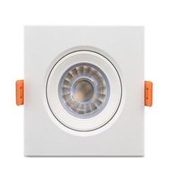 SPOT LED EMBUTIR 05W 6500K BRANCA QUADRADA ELGIN