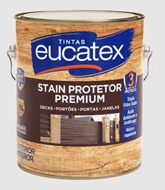 VERNIZ STAIN POWER 3,6L IMBUIA EUCATEX